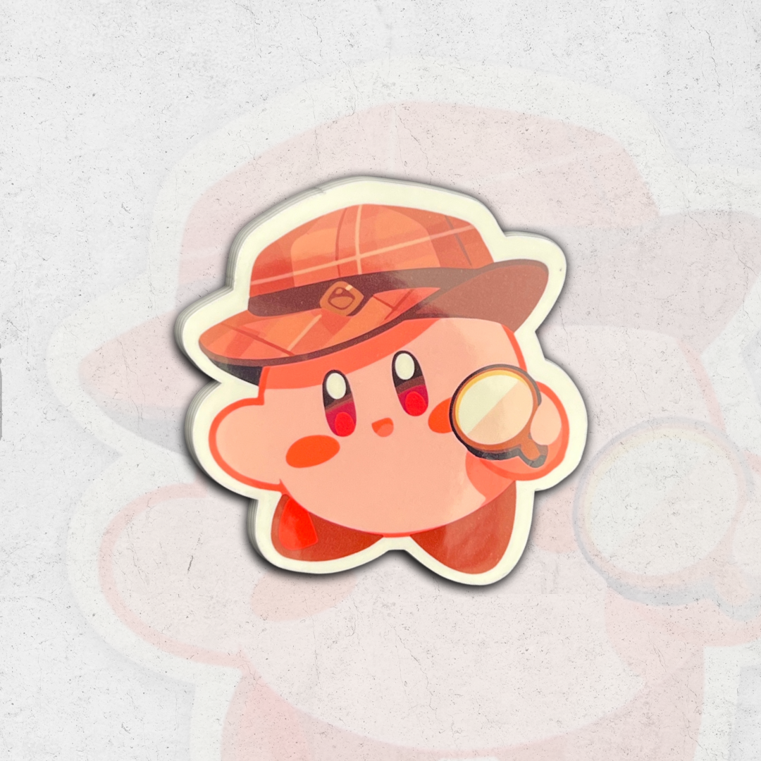 Kirby pack - glossy vinyl stickers