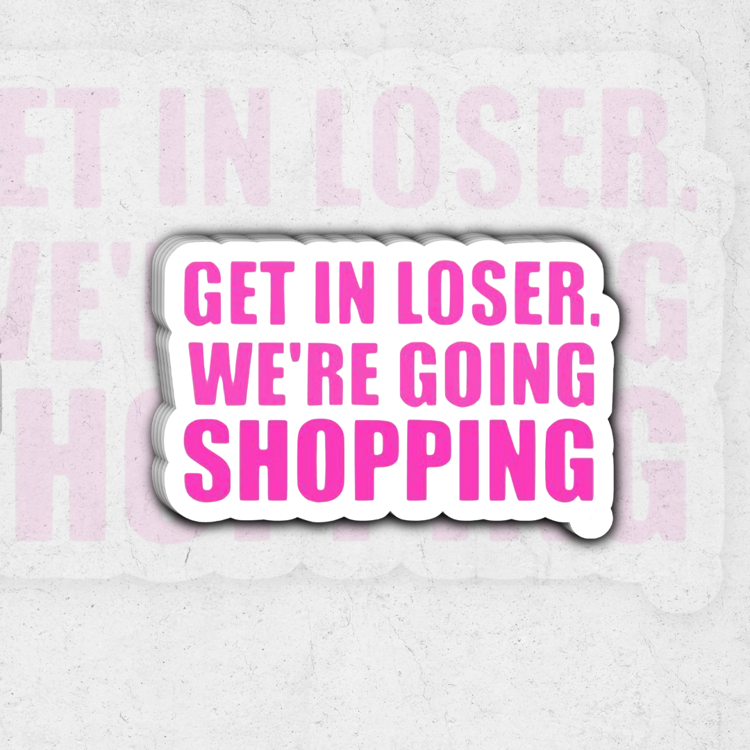 Mean girls - glossy vinyl sticker pack