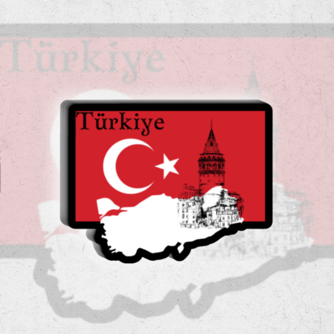 Turkey (Sk exclusive) - glossy vinyl sticker