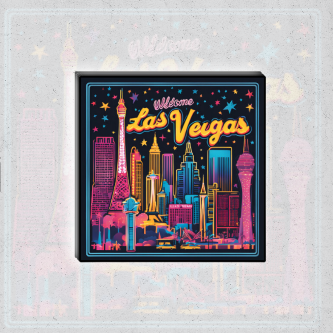 Las Vegas (Sk exclusive) - glossy vinyl sticker
