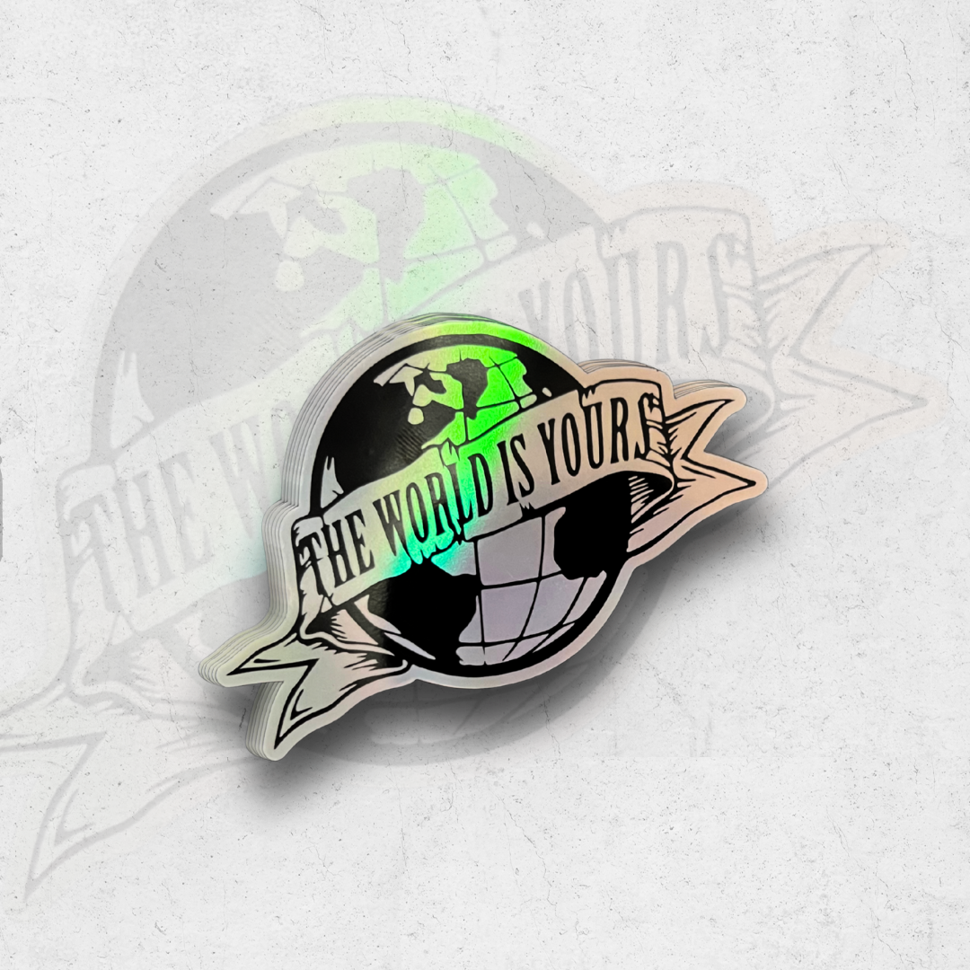 Scarface - Holographic Vinyl Sticker