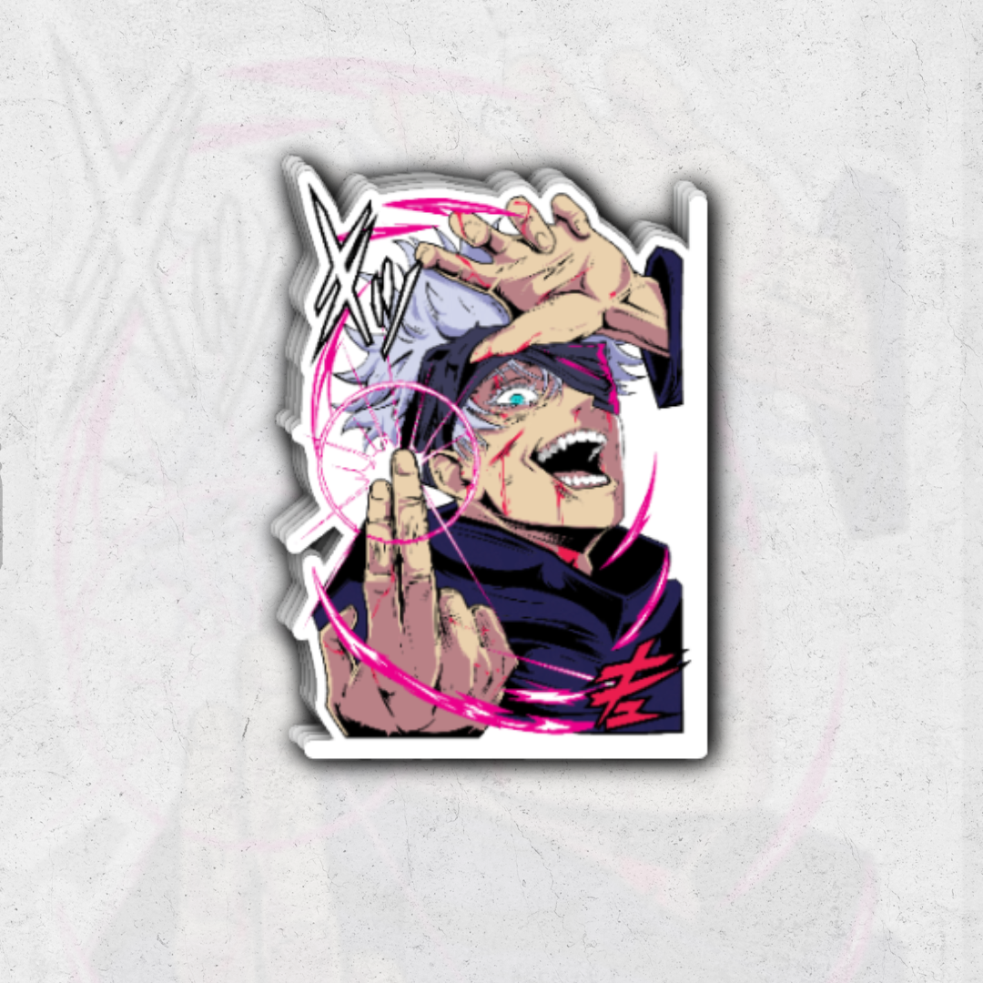 Jujutsu Kaison - vinyl sticker