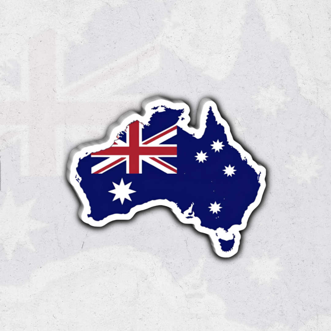 Australia Country (SK Exclusive)- glossy vinyl sticker