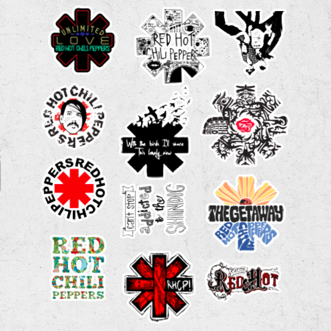 Red Hot Chili Peppers sticker pack