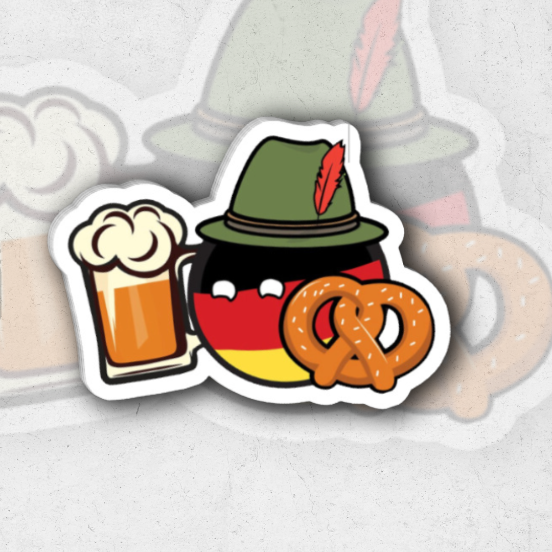 German (Sk exclusive) - glossy vinyl sticker