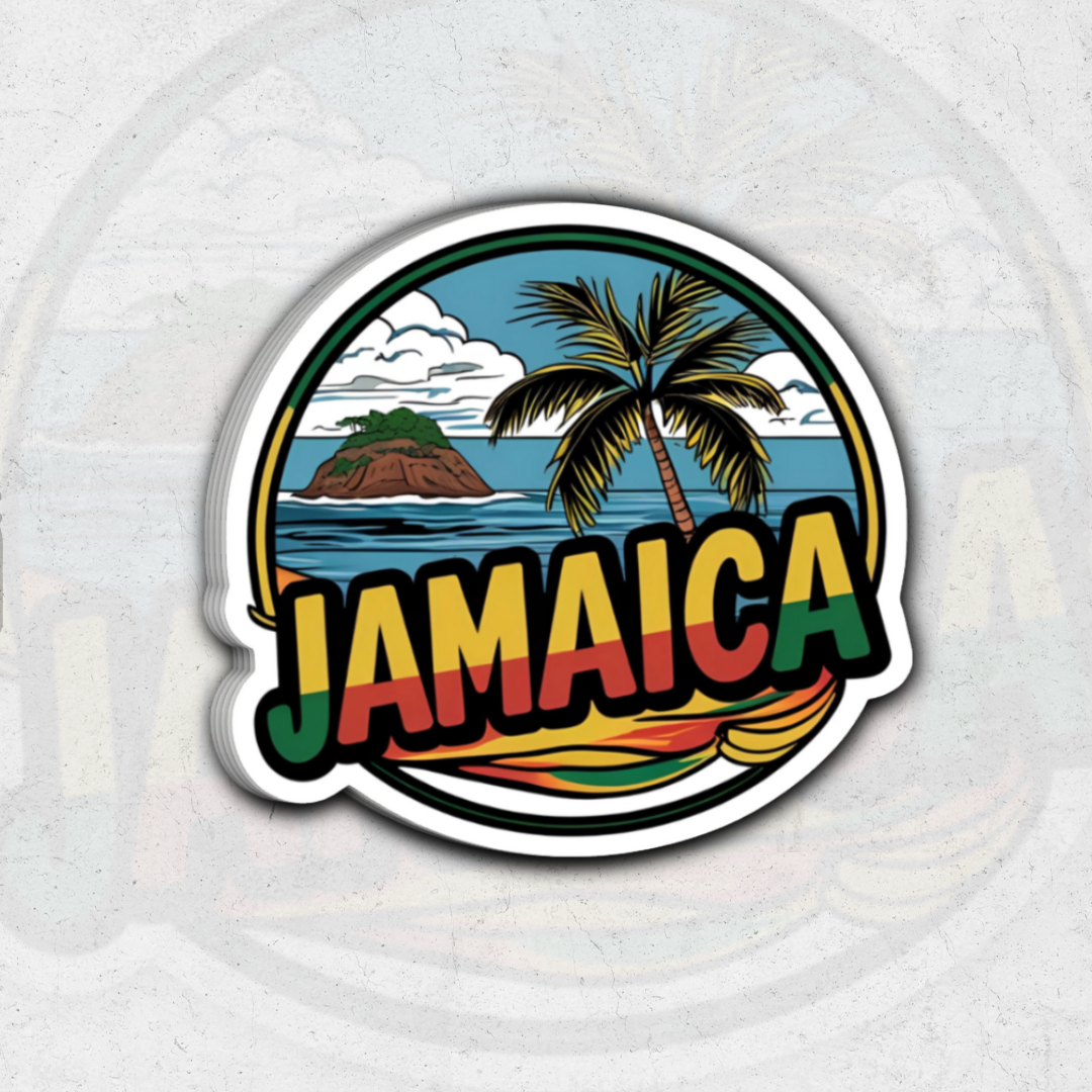 Jamaica Country (SK Exclusive)- glossy vinyl sticker