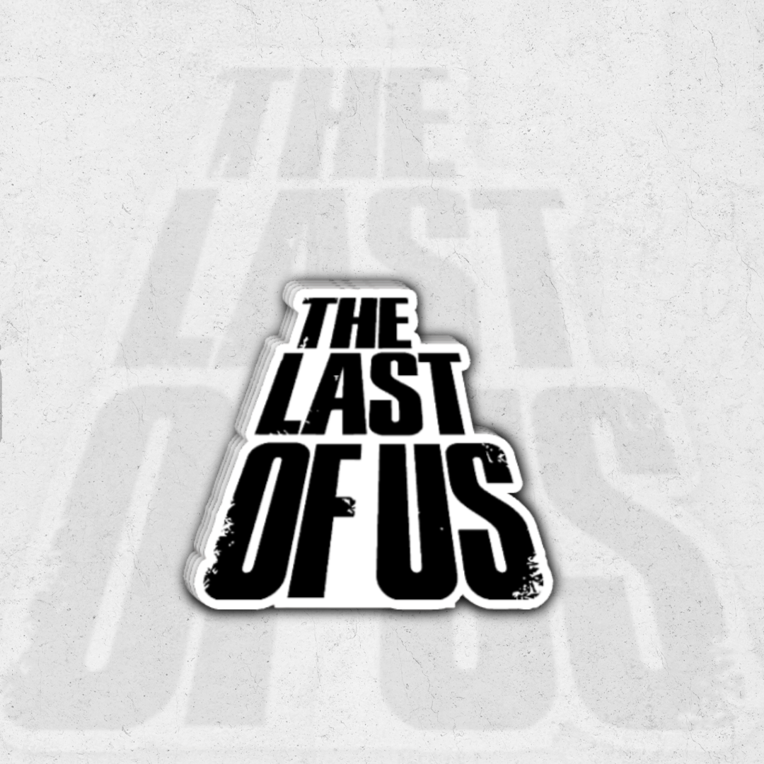 The last of us square - Holographic vinyl sticker