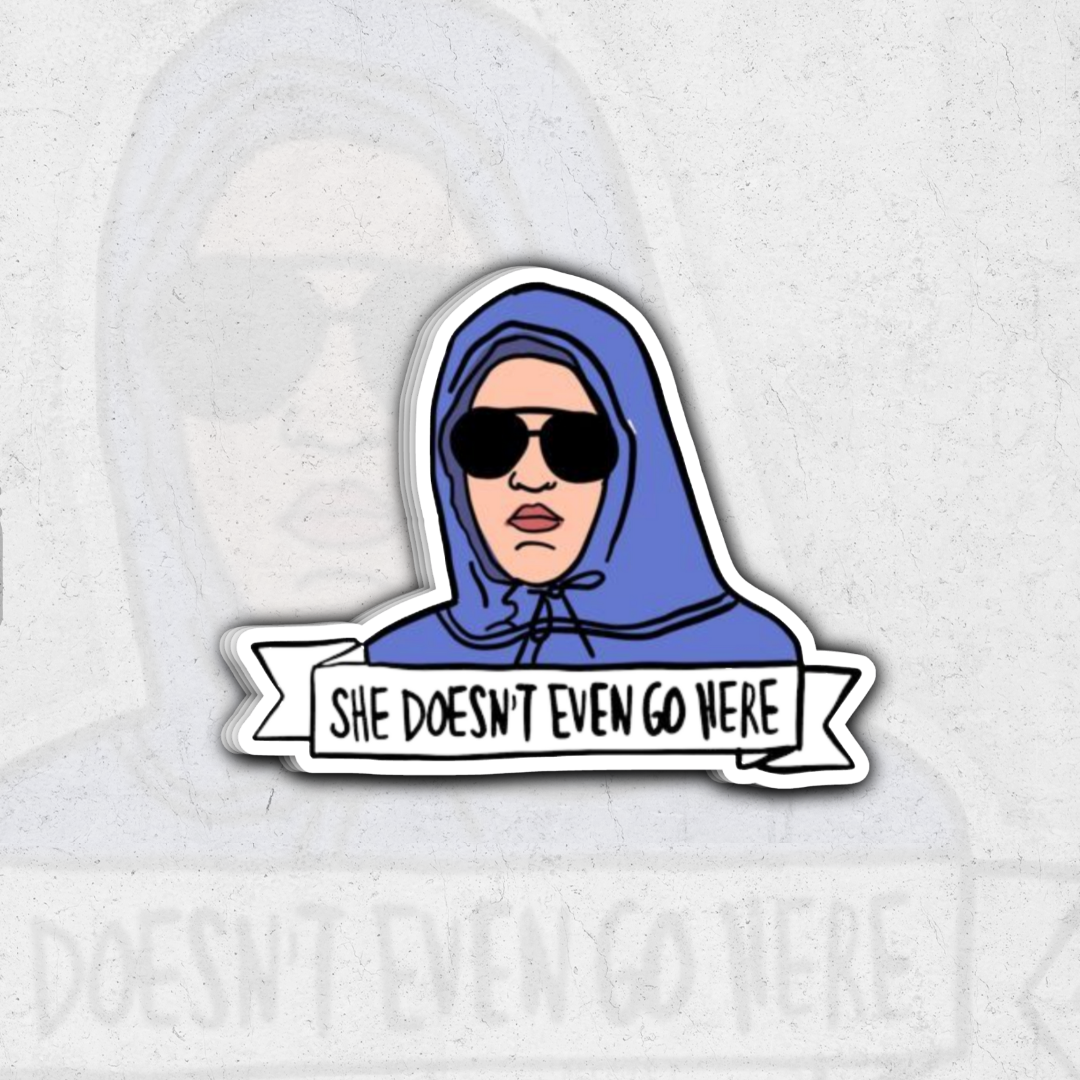 Mean girls - glossy vinyl sticker pack