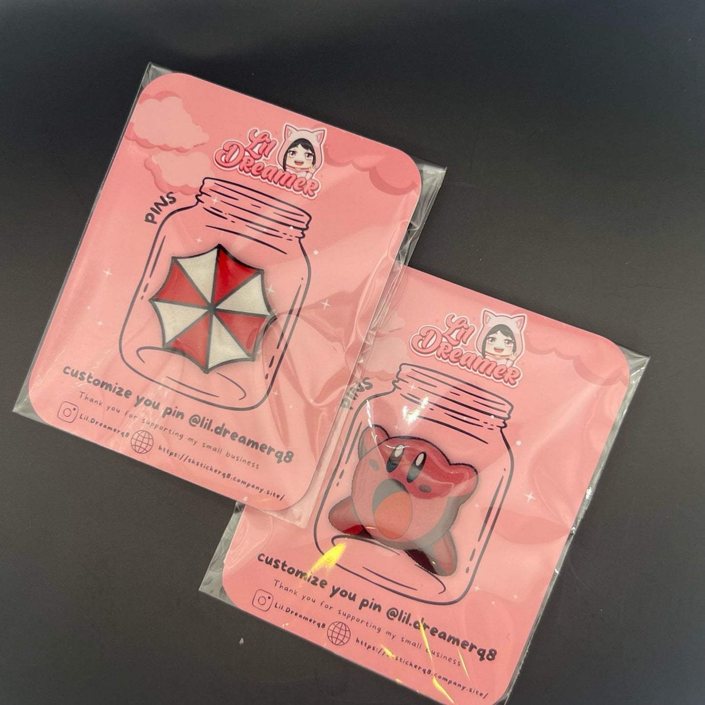 plastic Epoxy Pins customization