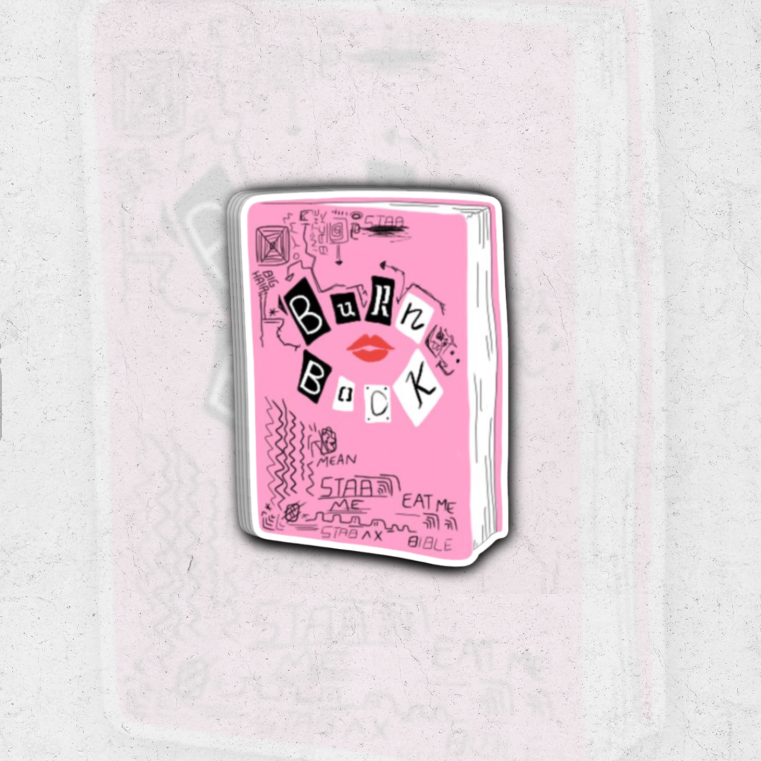 Mean girls - glossy vinyl sticker pack