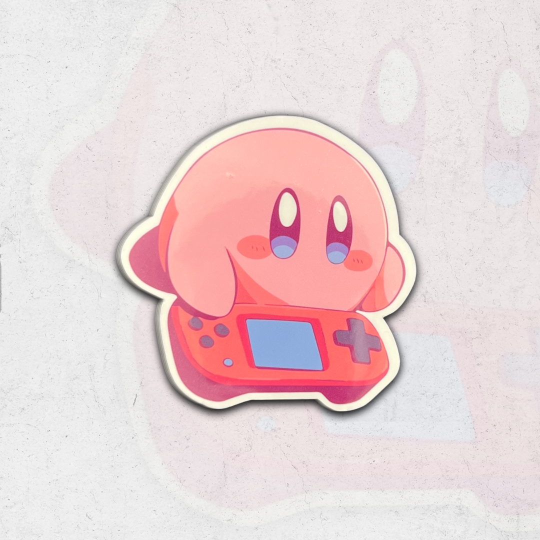 Kirby pack - glossy vinyl stickers