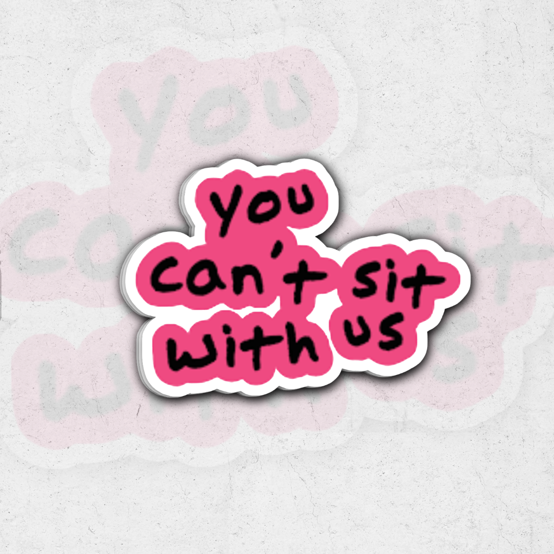 Mean girls - glossy vinyl sticker pack