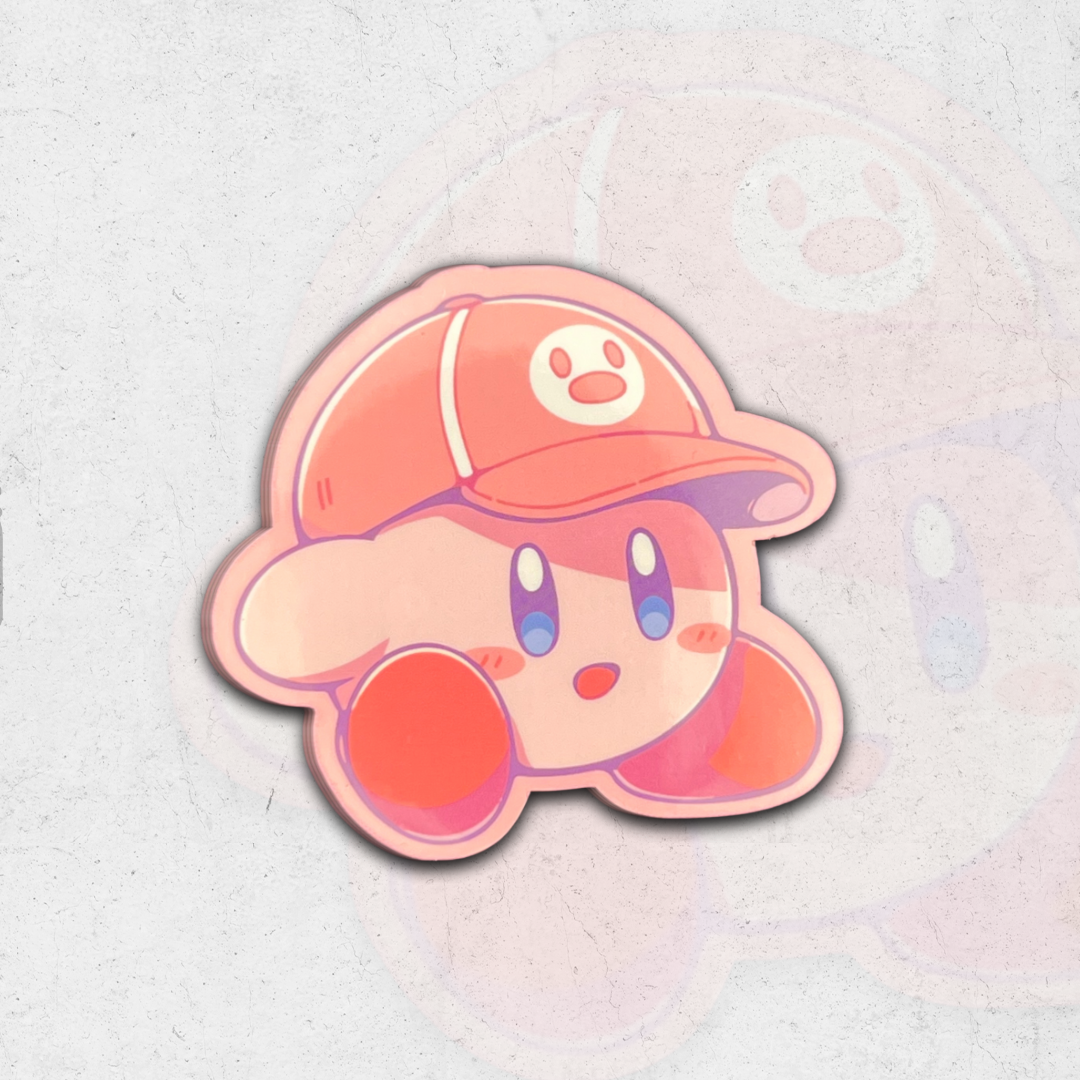 Kirby pack - glossy vinyl stickers