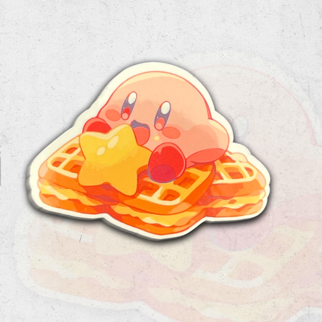 Kirby pack - glossy vinyl stickers