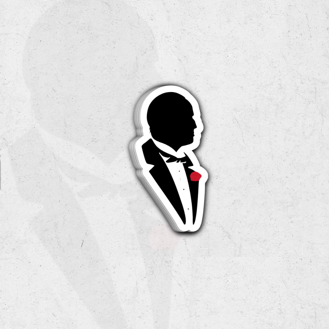 The Godfather - Holographic Vinyl Sticker