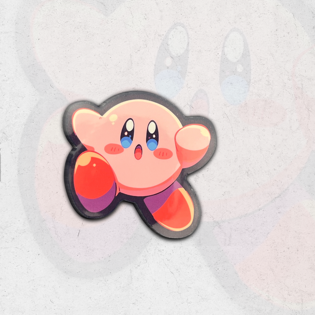 Kirby pack - glossy vinyl stickers
