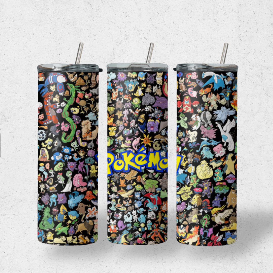 Pokémon black tumbler