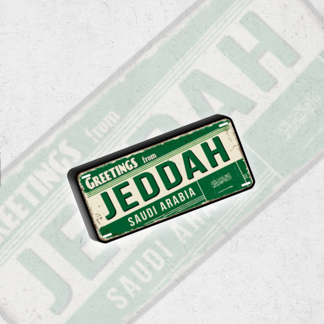 Jedda - glossy vinyl sticker