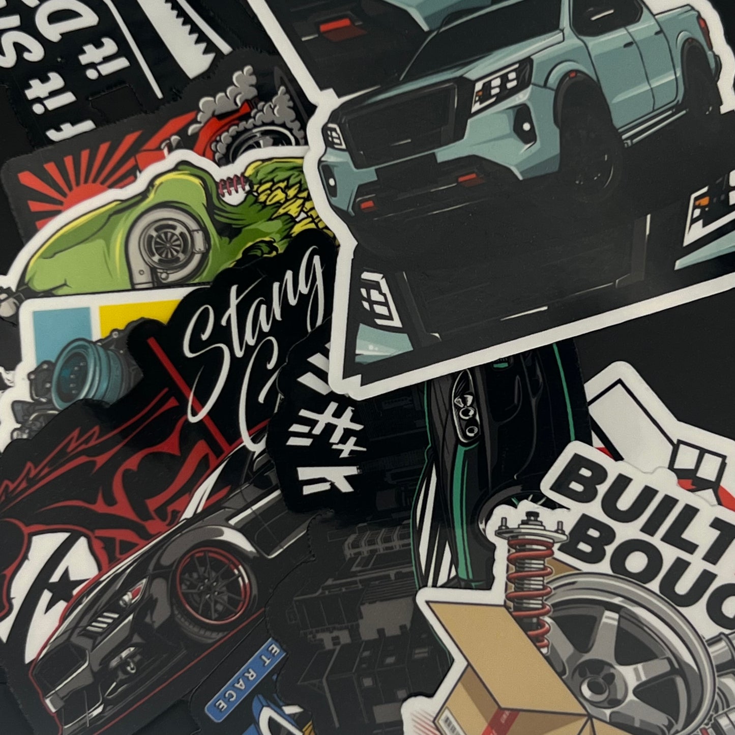 if it shifts, it drifts pack - glossy vinly stickers