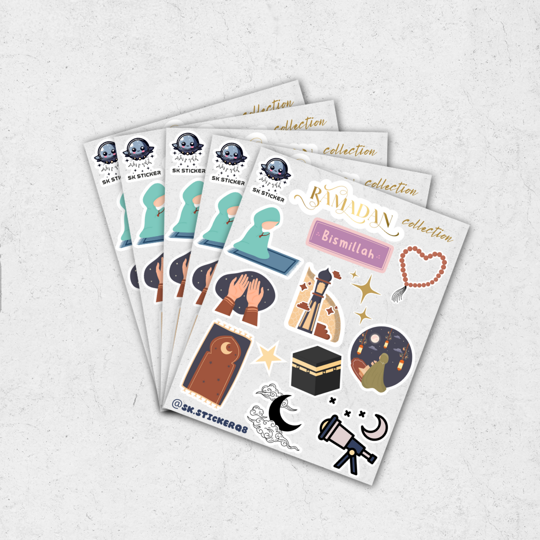 Ramadan sticker sheet (SK exclusive) - matte vinyl sticker