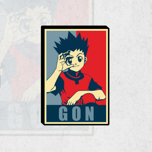 GON (HXH) - glossy vinyl sticker