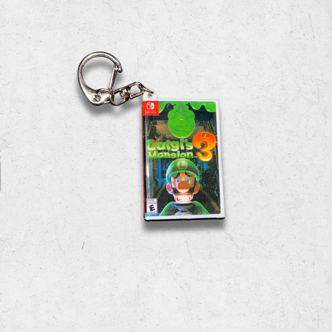 Nintendo Game case Keychain