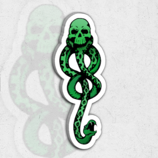 Dark mark (harry potter) - glossy vinyl sticker