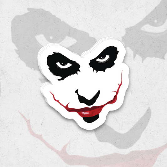 Joker - Clear vinyl sticker