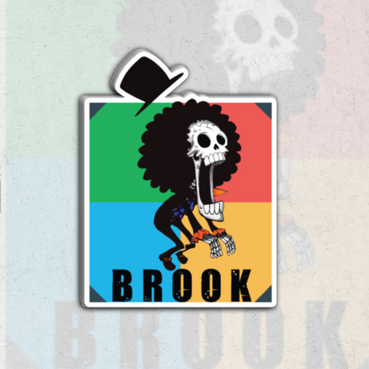 Brook one piece - glossy vinyl sticker