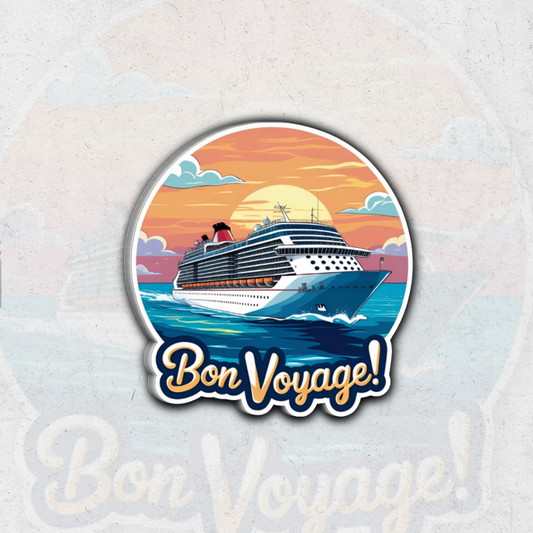 Bon Voyage! (SK Exclusive)- glossy vinyl sticker