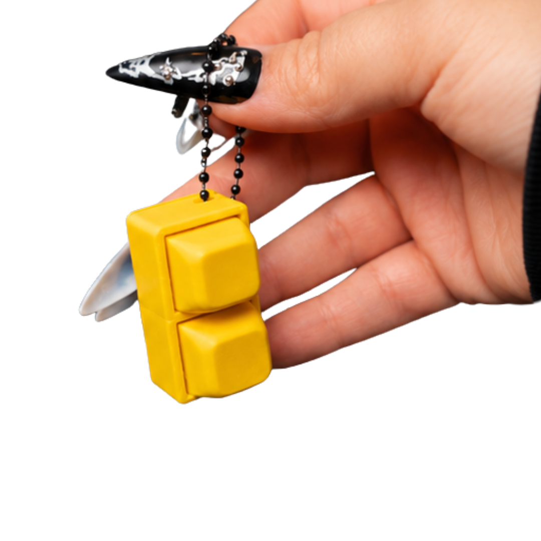 Custom 2 Key Mechanical Keyboard Clicker Keychain
