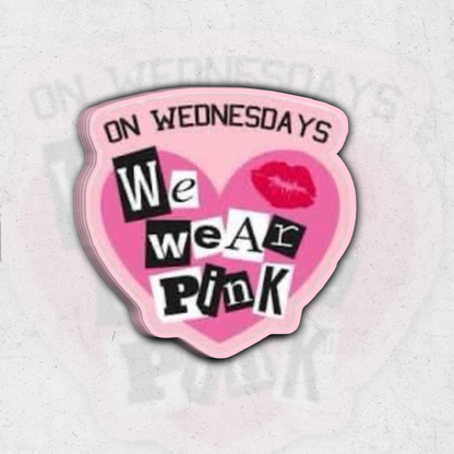 Mean girls - glossy vinyl sticker pack