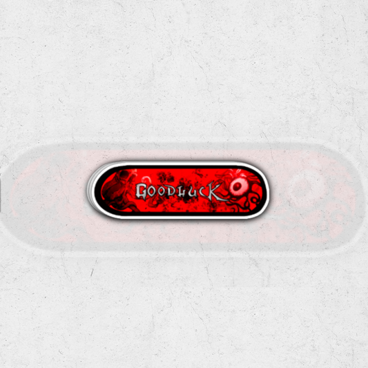 Goodluck (euphoria) -  glossy vinyl sticker