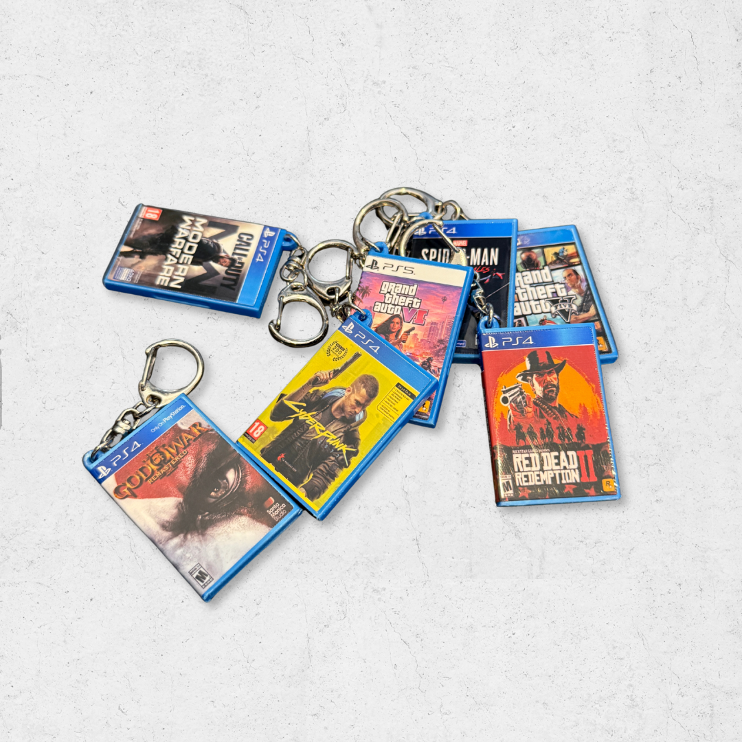 Sony Game case Keychain