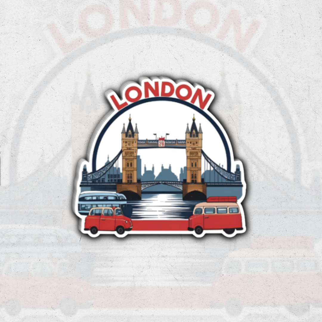 London country (SK Exclusive)- glossy vinyl sticker