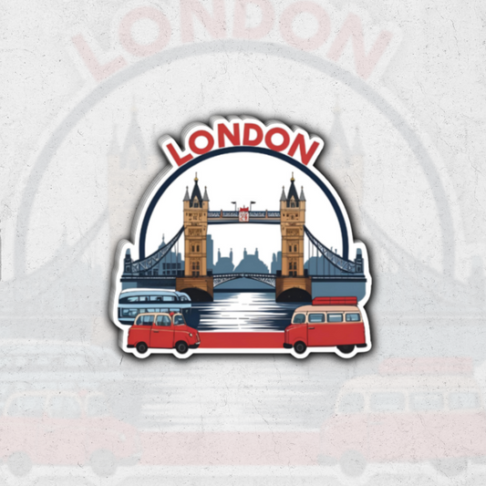London country (SK Exclusive)- glossy vinyl sticker
