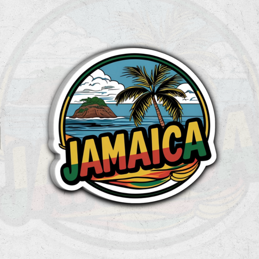 Jamaica Country (SK Exclusive)- glossy vinyl sticker