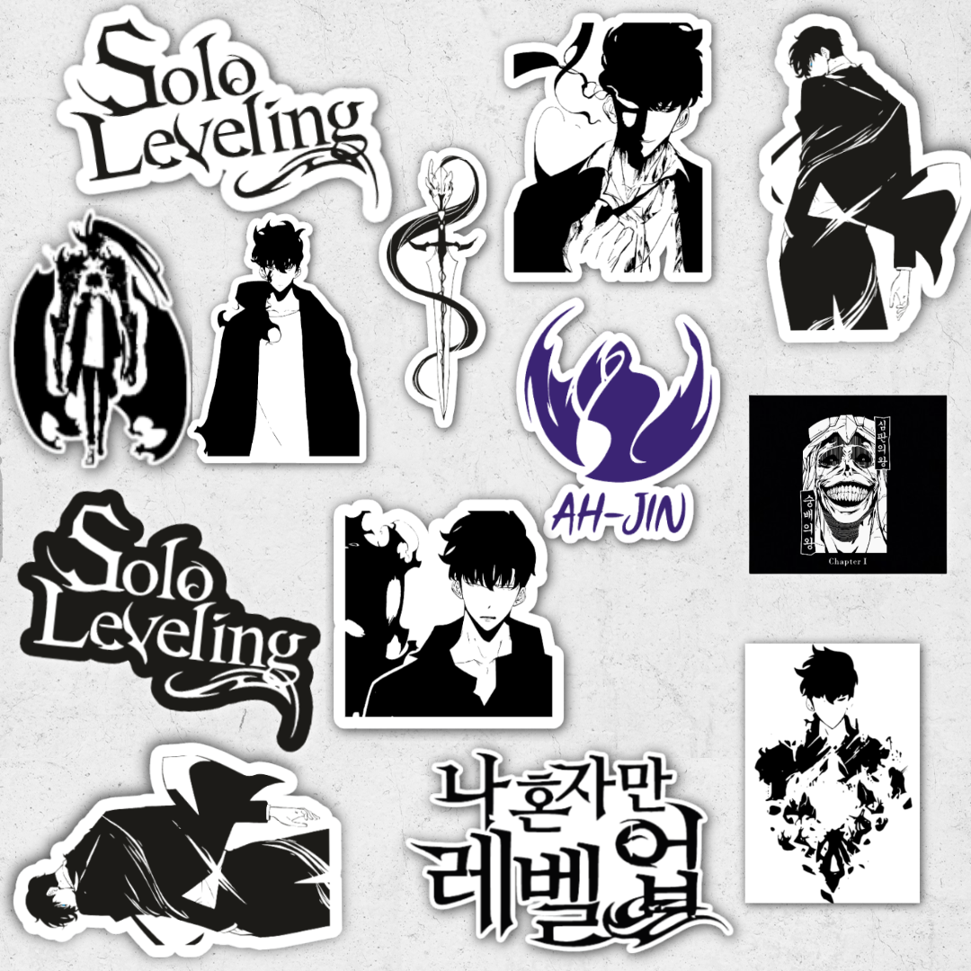 Solo leveling Volume II pack -  vinyl sticker