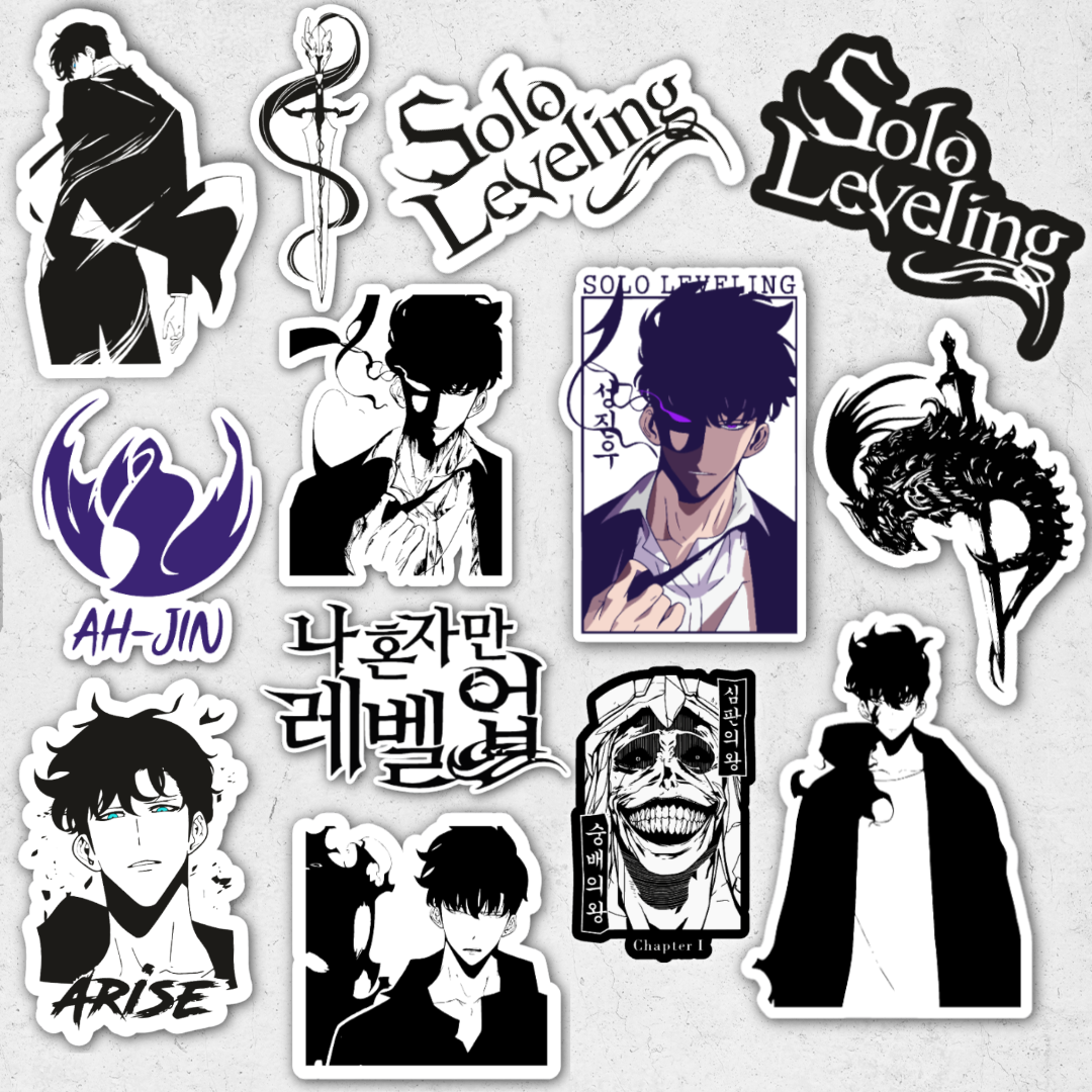 Solo leveling Volume I pack -  vinyl sticker