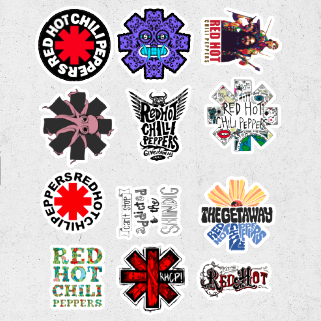 Red Hot Chili Peppers sticker pack