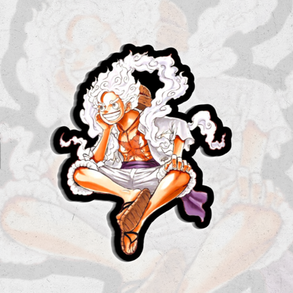 one piece pack - glossy vinyl sticker