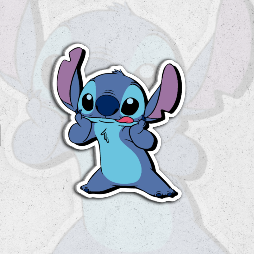 Stitch pack- holographic sticker