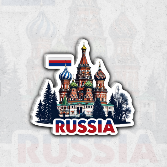 Russia Country (SK Exclusive)- glossy vinyl sticker