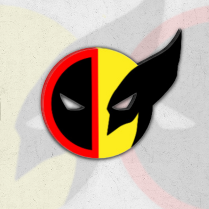 DEADPOOL vs WOLVERINE pack - glossy vinyl sticker