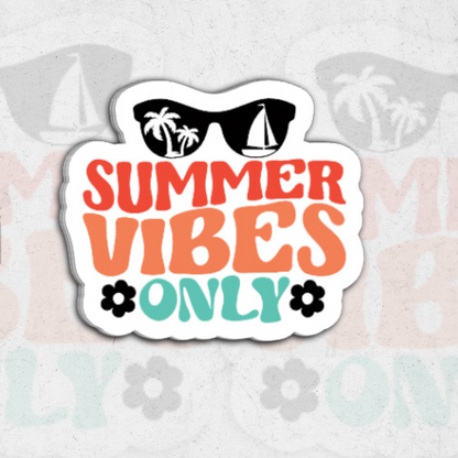 Summer Vibes Volume 1 pack - Glossy vinyl stickers