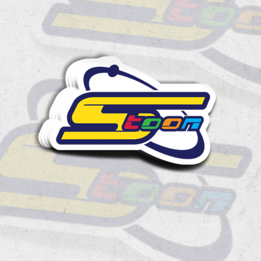 Spacetoon - glossy vinly sticker