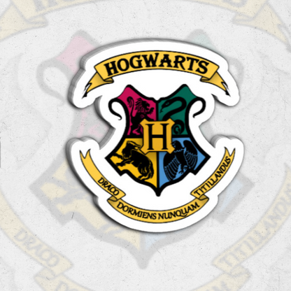 Hogwarts (harry potter) pack - glossy vinyl sticker