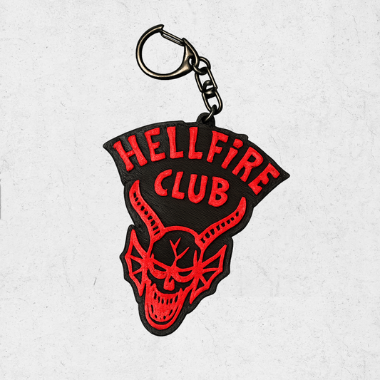 Hellfire club ( stranger things ) Keychain