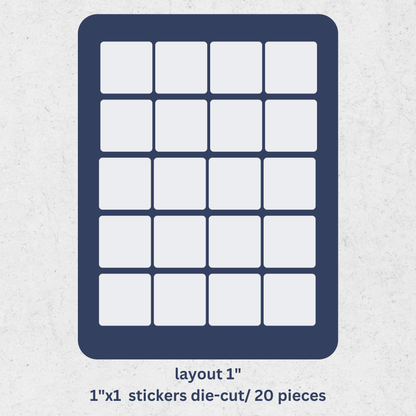 Sticker Customization regular paper