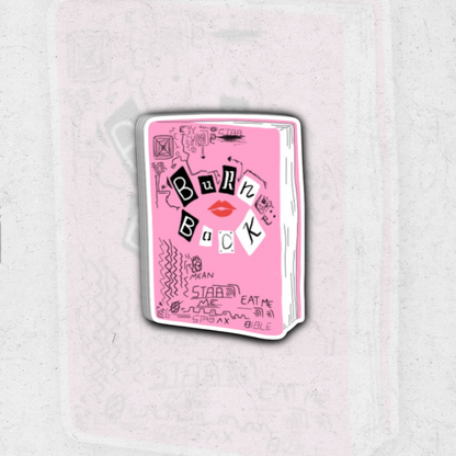 Mean girls - glossy vinyl sticker pack